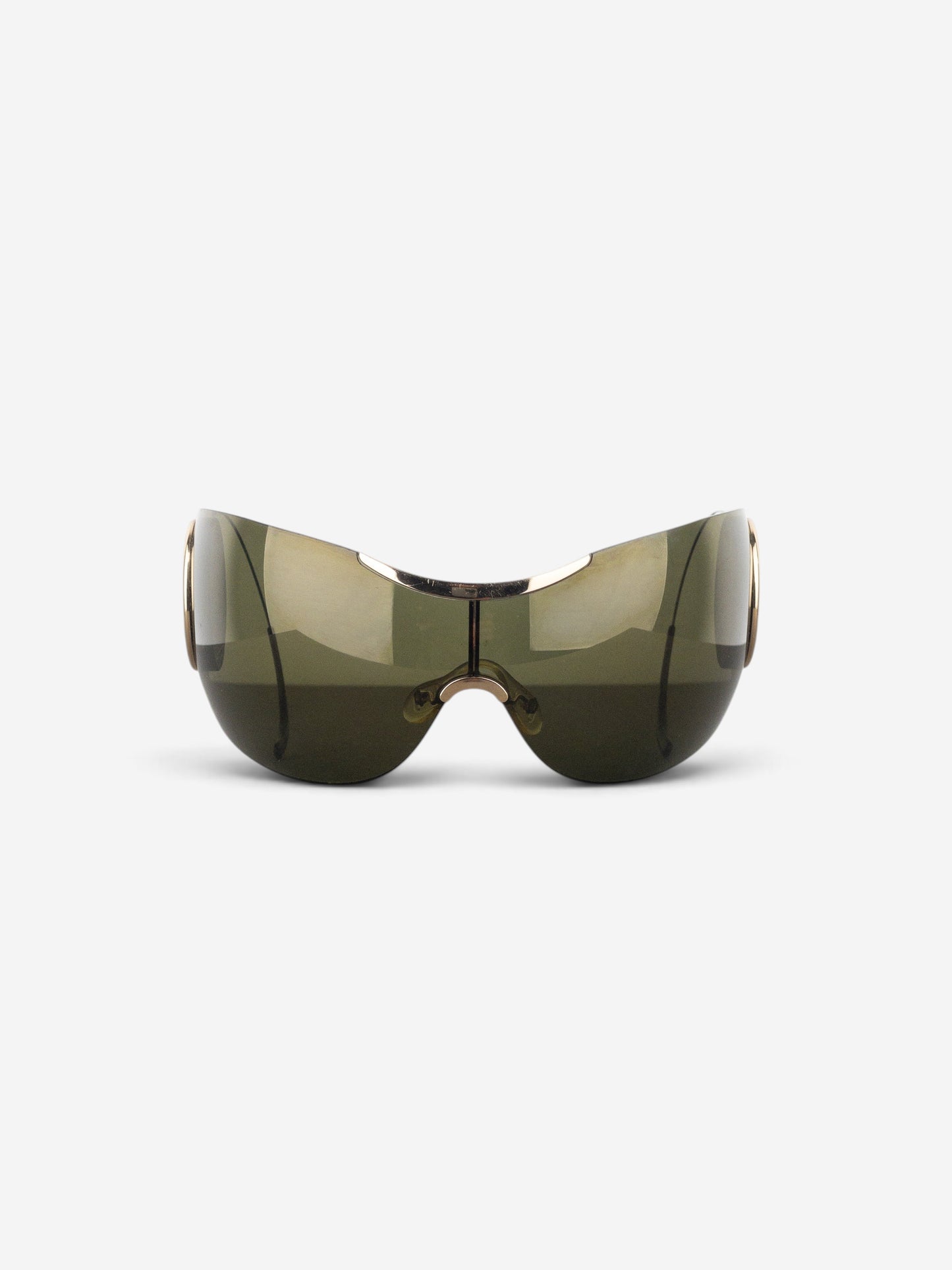 Dior by Galliano 2000s ‘Sport 2’ Wrap Mask Shield Sunglasses