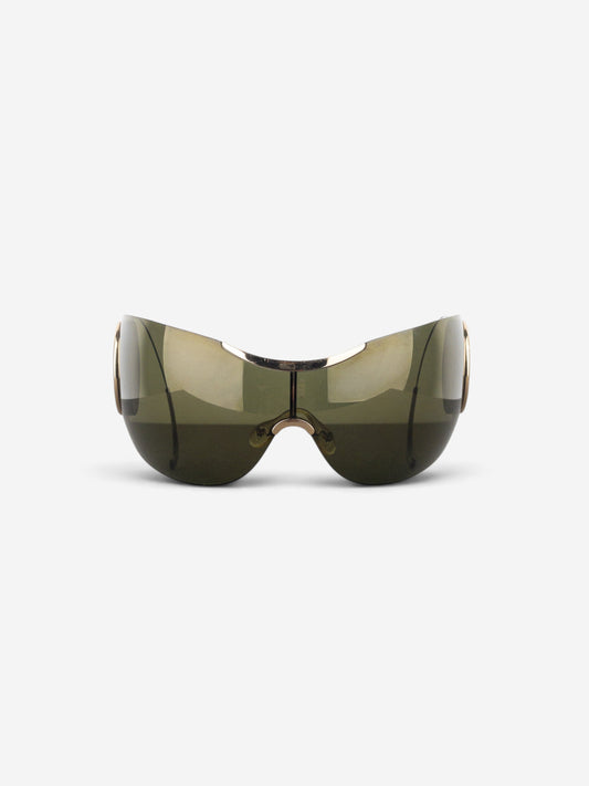Dior by Galliano 2000s ‘Sport 2’ Wrap Mask Shield Sunglasses