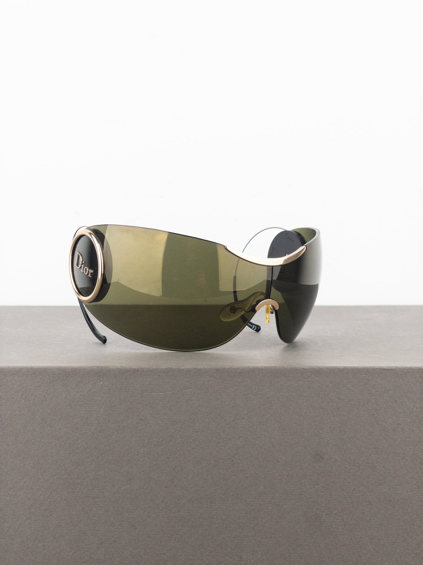 Dior by Galliano 2000s ‘Sport 2’ Wrap Mask Shield Sunglasses