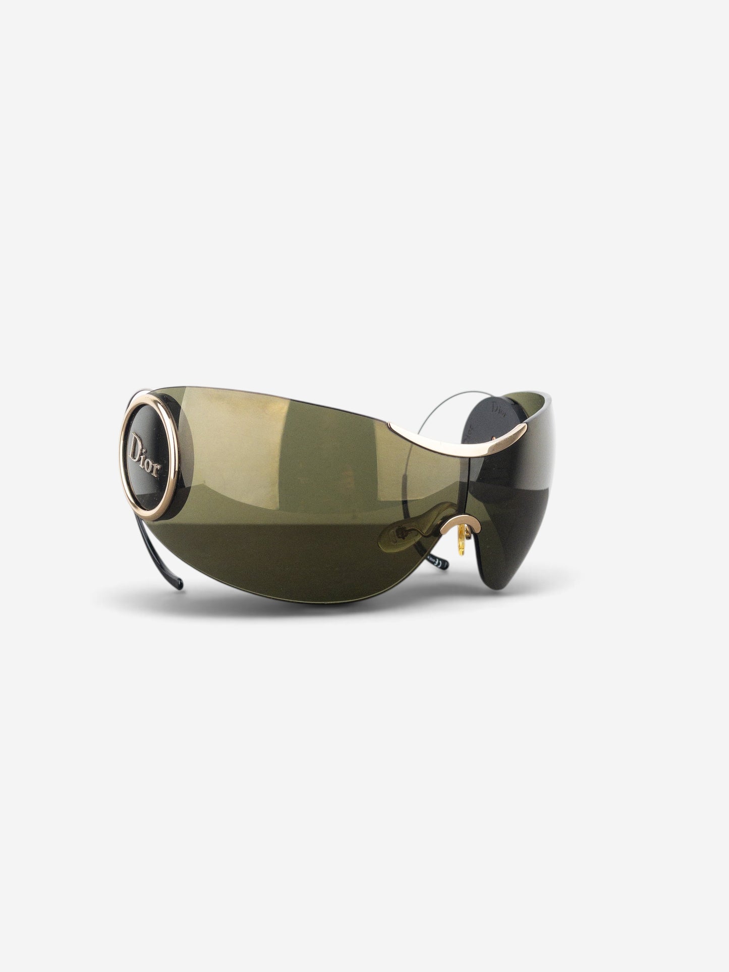 Dior by Galliano 2000s ‘Sport 2’ Wrap Mask Shield Sunglasses