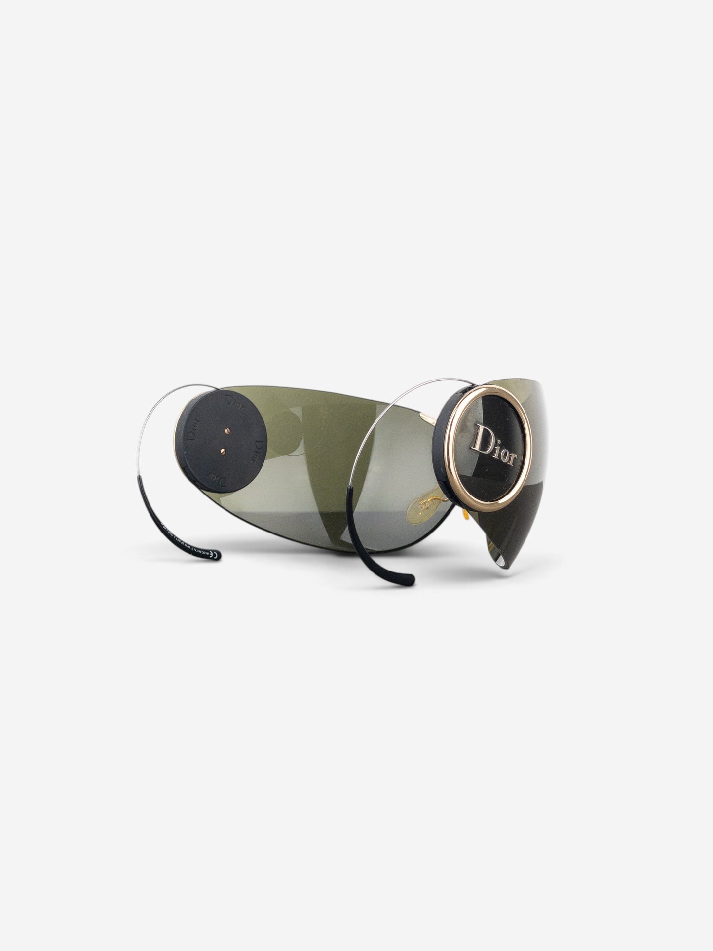 Dior by Galliano 2000s ‘Sport 2’ Wrap Mask Shield Sunglasses