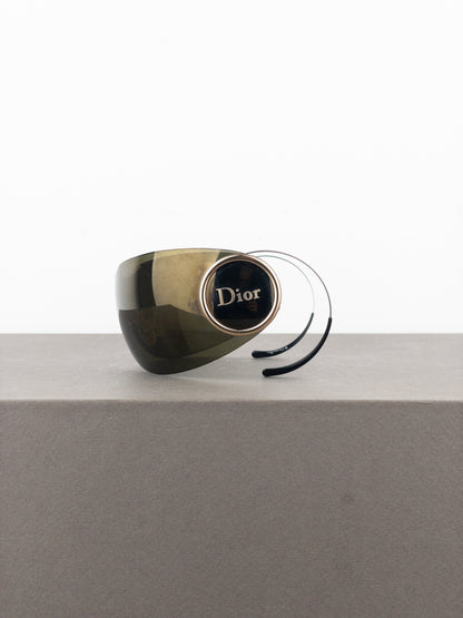 Dior by Galliano 2000s ‘Sport 2’ Wrap Mask Shield Sunglasses