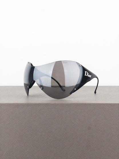Dior by Galliano SS00 ‘Ski 1’ Wrap Mask Shield Sunglasses