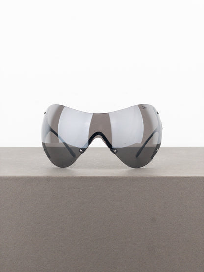 Dior by Galliano SS00 ‘Ski 1’ Wrap Mask Shield Sunglasses