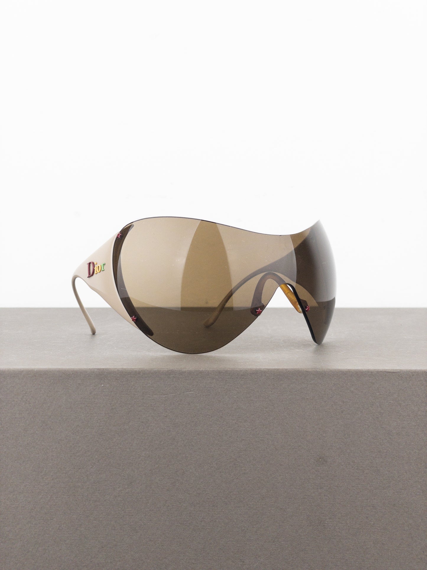 Dior by Galliano AW04 ‘Ski 1’ Rasta Wrap Mask Shield Sunglasses