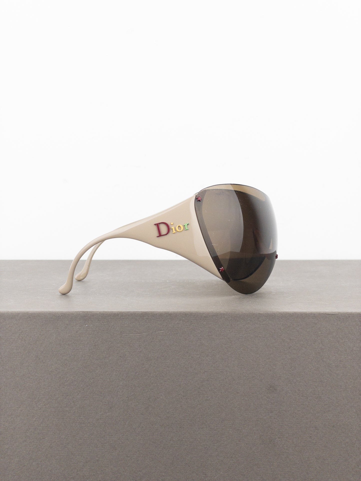 Dior by Galliano AW04 ‘Ski 1’ Rasta Wrap Mask Shield Sunglasses