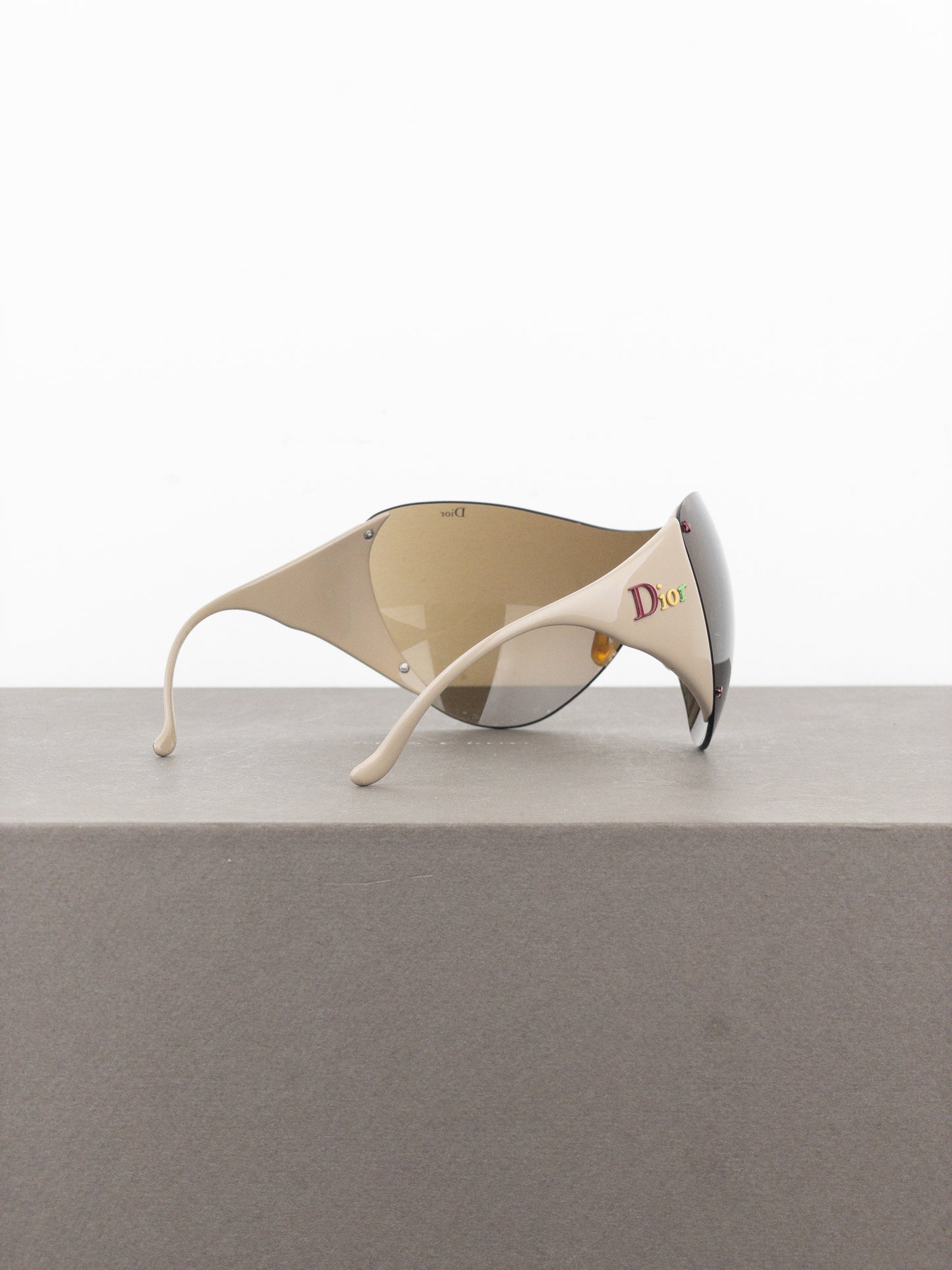 Dior by Galliano AW04 ‘Ski 1’ Rasta Wrap Mask Shield Sunglasses