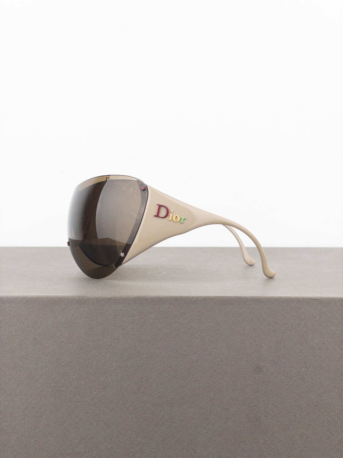 Dior by Galliano AW04 ‘Ski 1’ Rasta Wrap Mask Shield Sunglasses