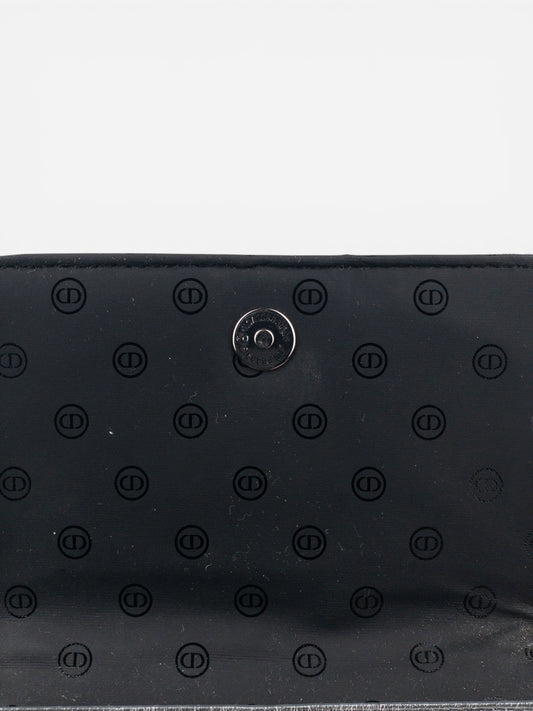 Dior 2000s Metallic Silver Cosmetic Bag – photo 6