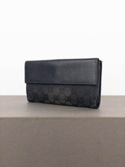 Gucci by Tom Ford 1990s Monogram Jackie Clutch Wallet