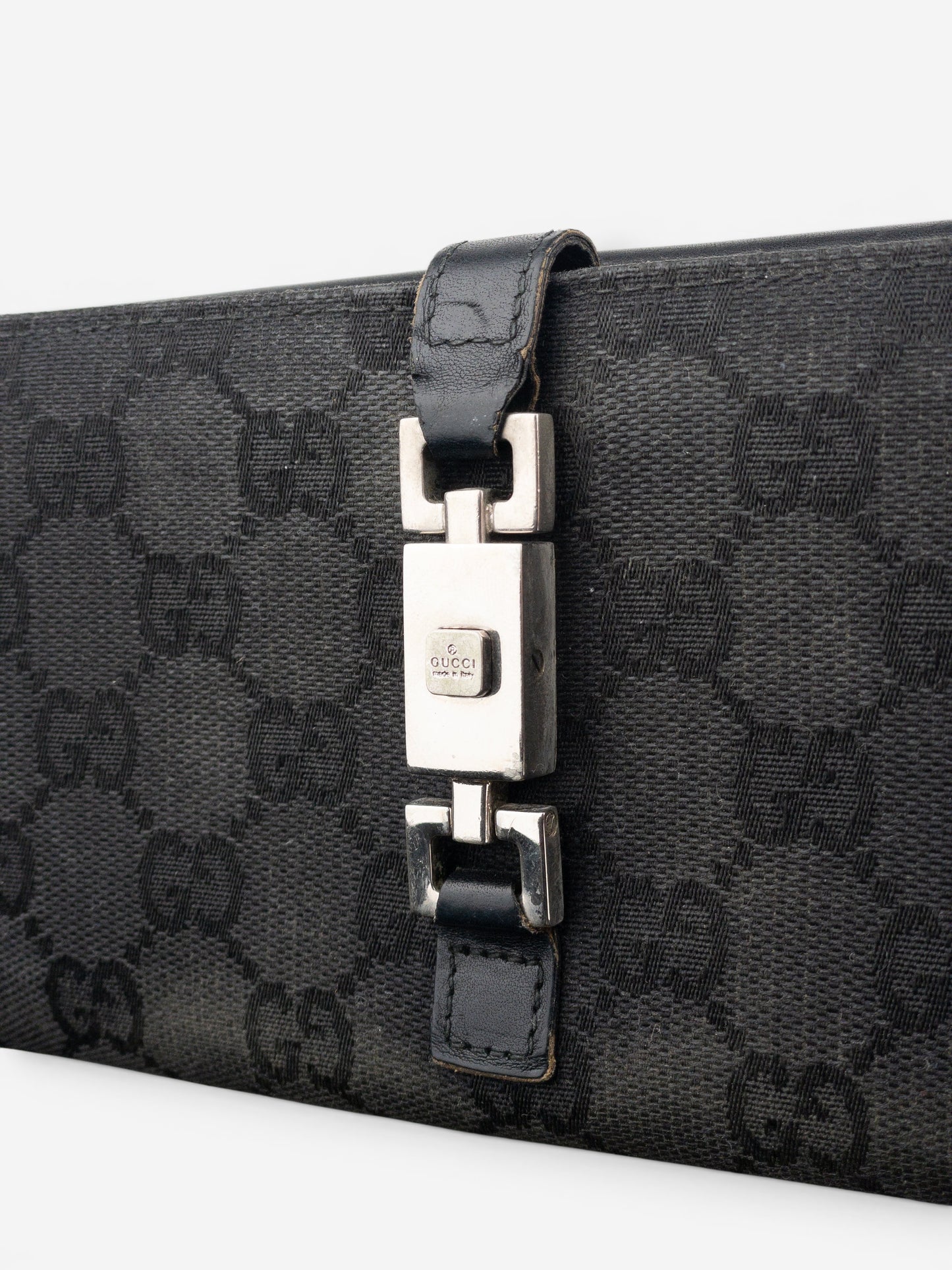 Gucci by Tom Ford 1990s Monogram Jackie Clutch Wallet – photo 5