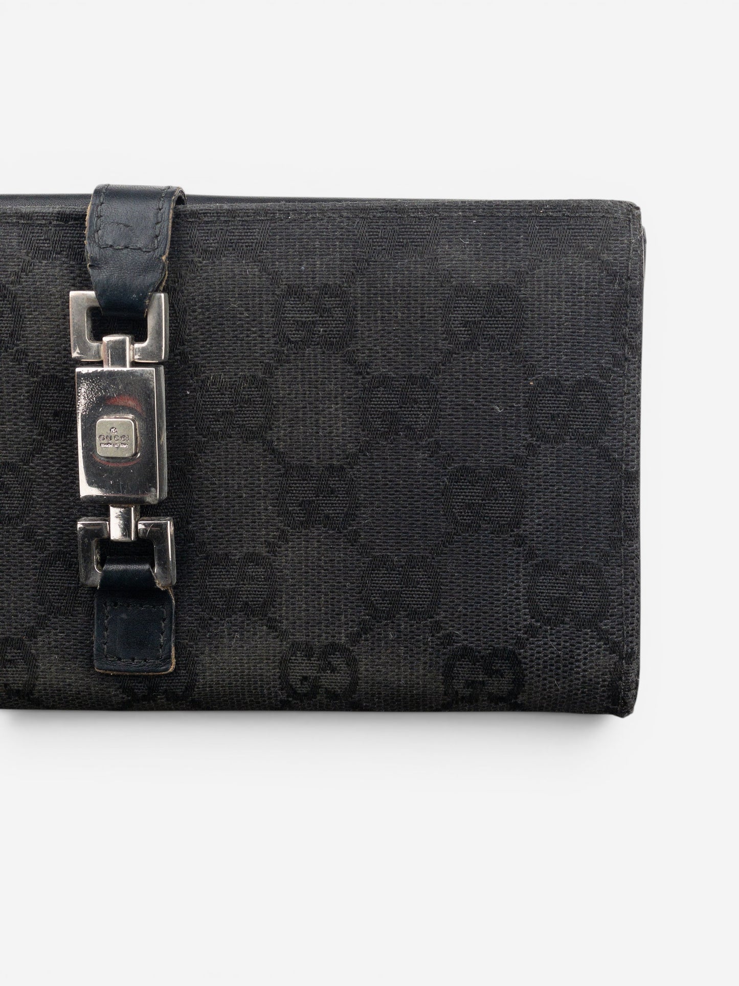 Gucci by Tom Ford 1990s Monogram Jackie Clutch Wallet – photo 7