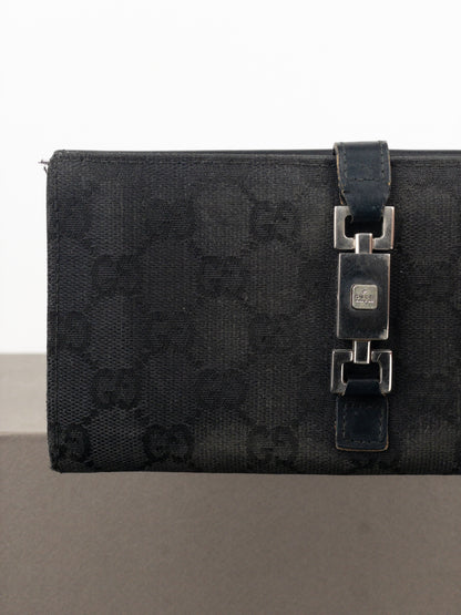 Gucci by Tom Ford 1990s Monogram Jackie Clutch Wallet