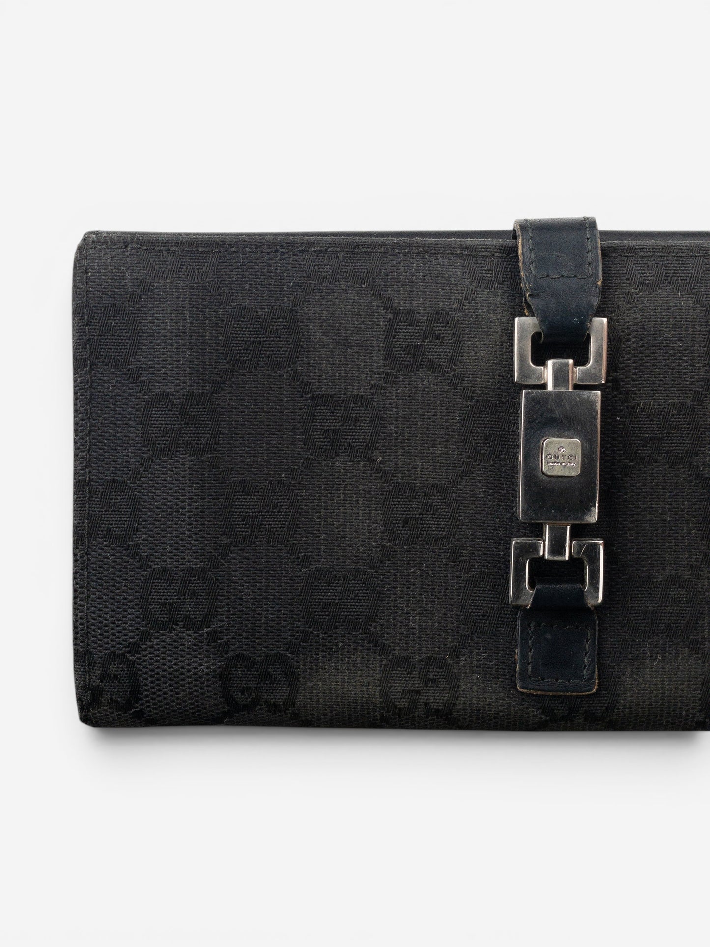 Gucci by Tom Ford 1990s Monogram Jackie Clutch Wallet – photo 6