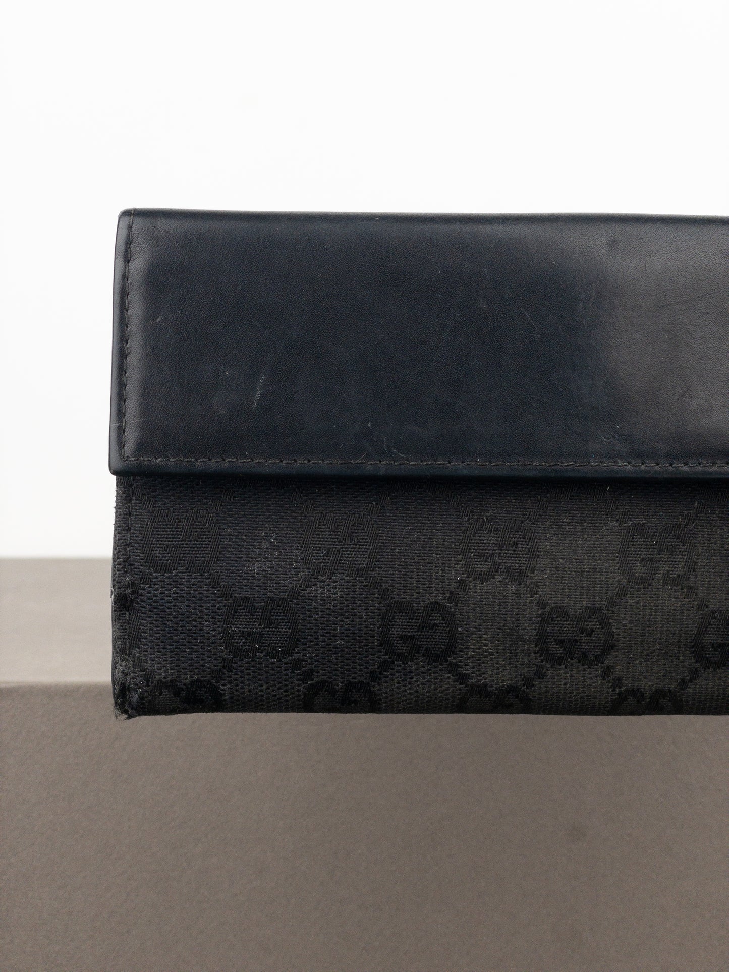 Gucci by Tom Ford 1990s Monogram Jackie Clutch Wallet