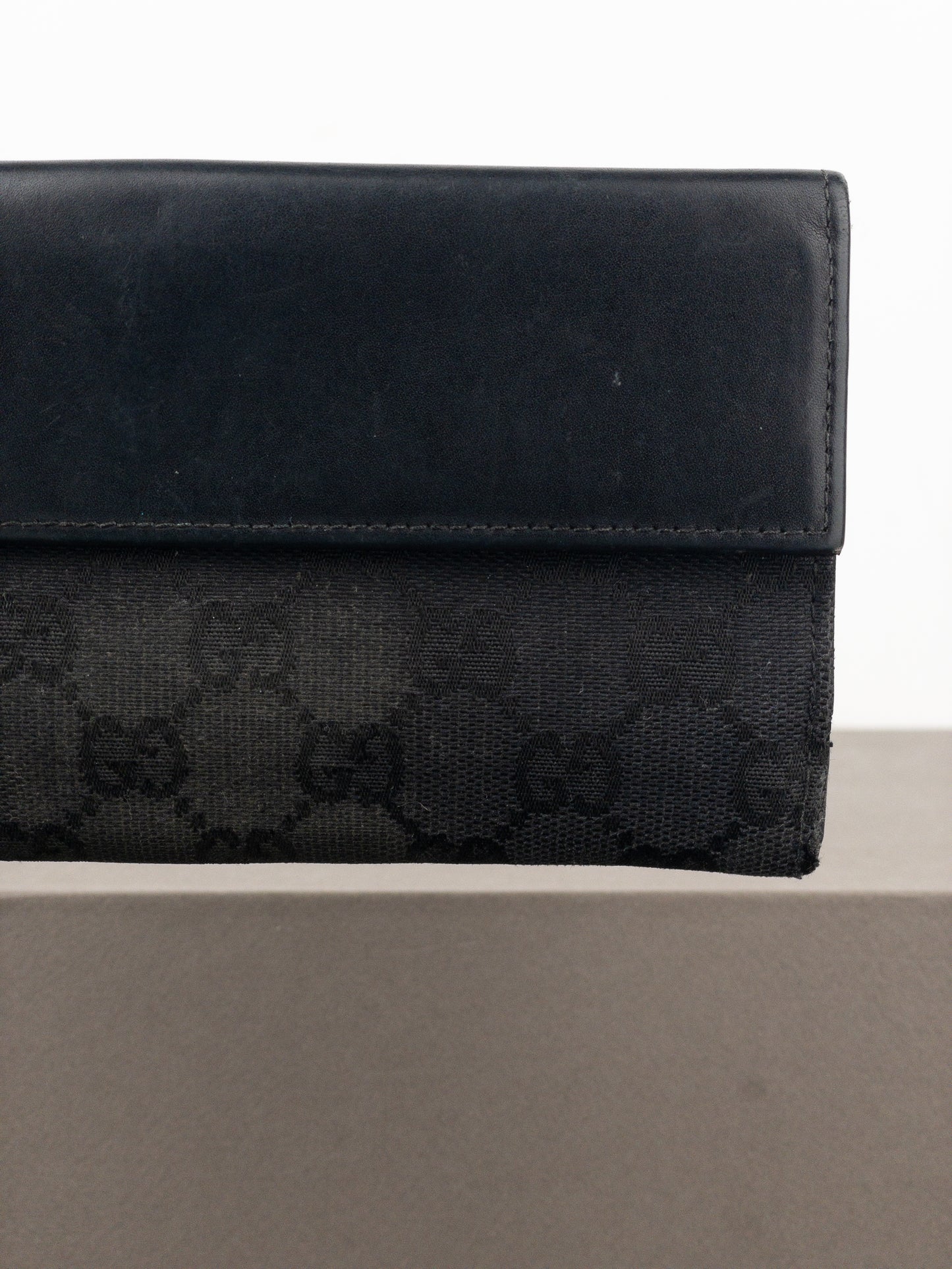 Gucci by Tom Ford 1990s Monogram Jackie Clutch Wallet