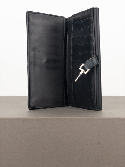 Gucci by Tom Ford 1990s Monogram Jackie Clutch Wallet