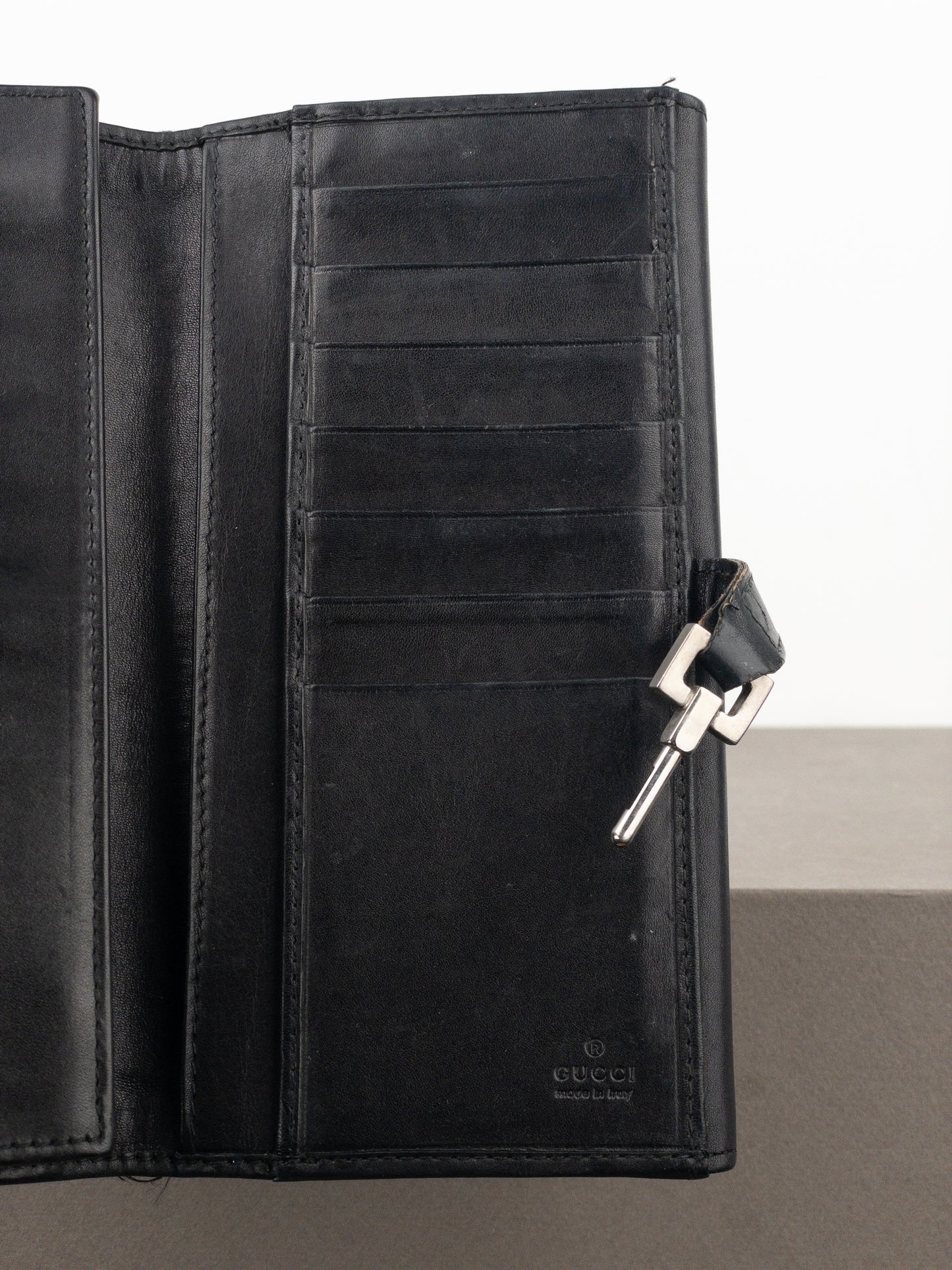 Gucci by Tom Ford 1990s Monogram Jackie Clutch Wallet