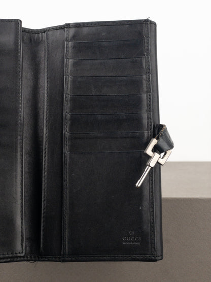 Gucci by Tom Ford 1990s Monogram Jackie Clutch Wallet