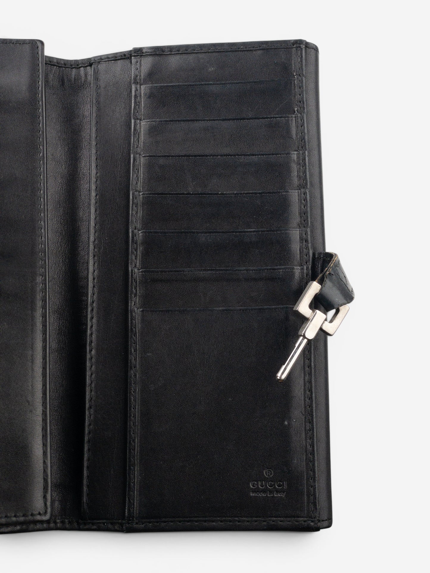 Gucci by Tom Ford 1990s Monogram Jackie Clutch Wallet – photo 12
