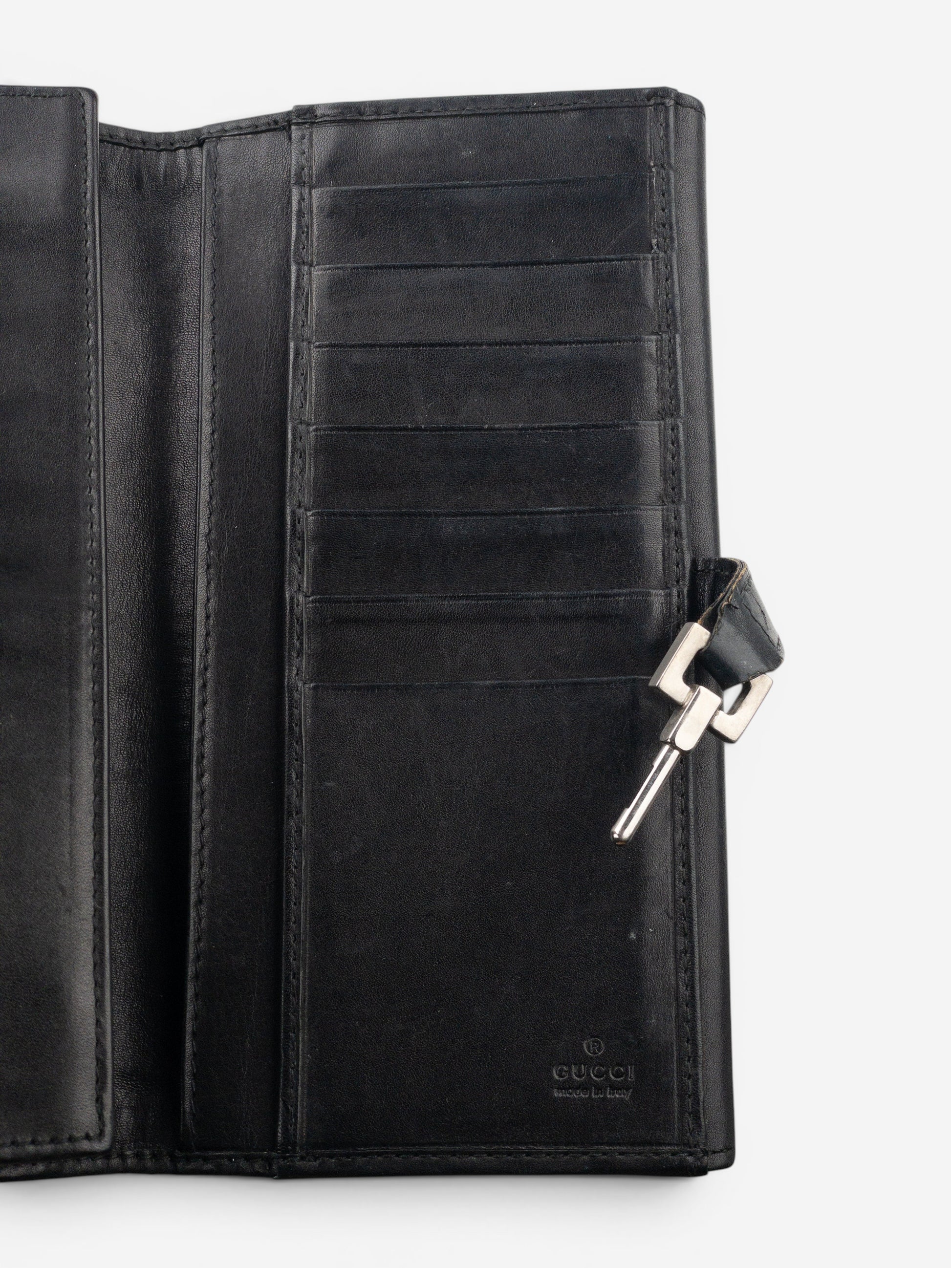 Gucci by Tom Ford 1990s Monogram Jackie Clutch Wallet – photo 12