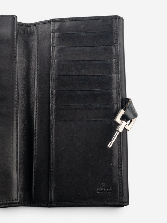Gucci by Tom Ford 1990s Monogram Jackie Clutch Wallet – photo 12