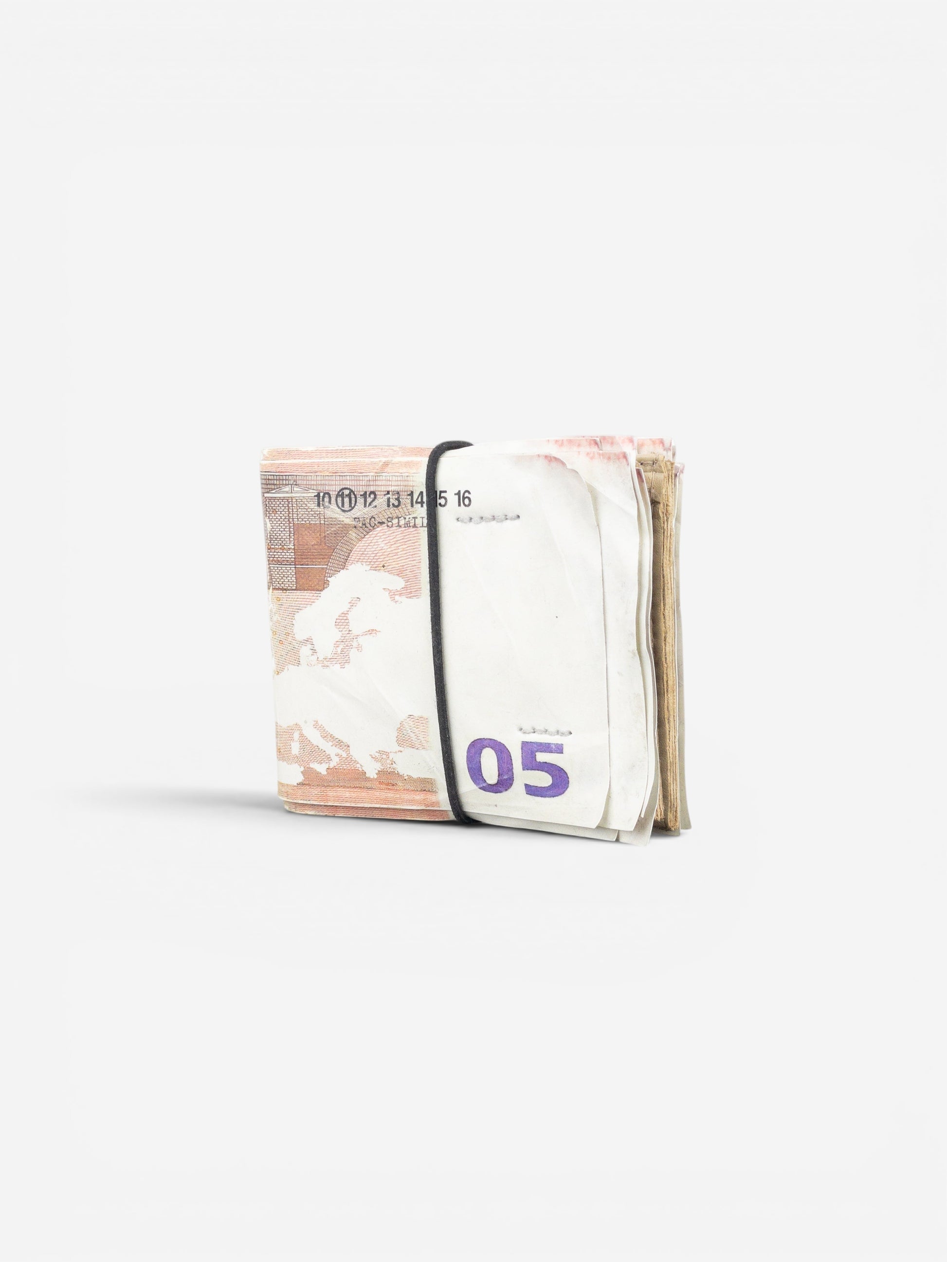Maison Margiela SS08 Artisanal '05 Euro Bills' Bifold Wallet