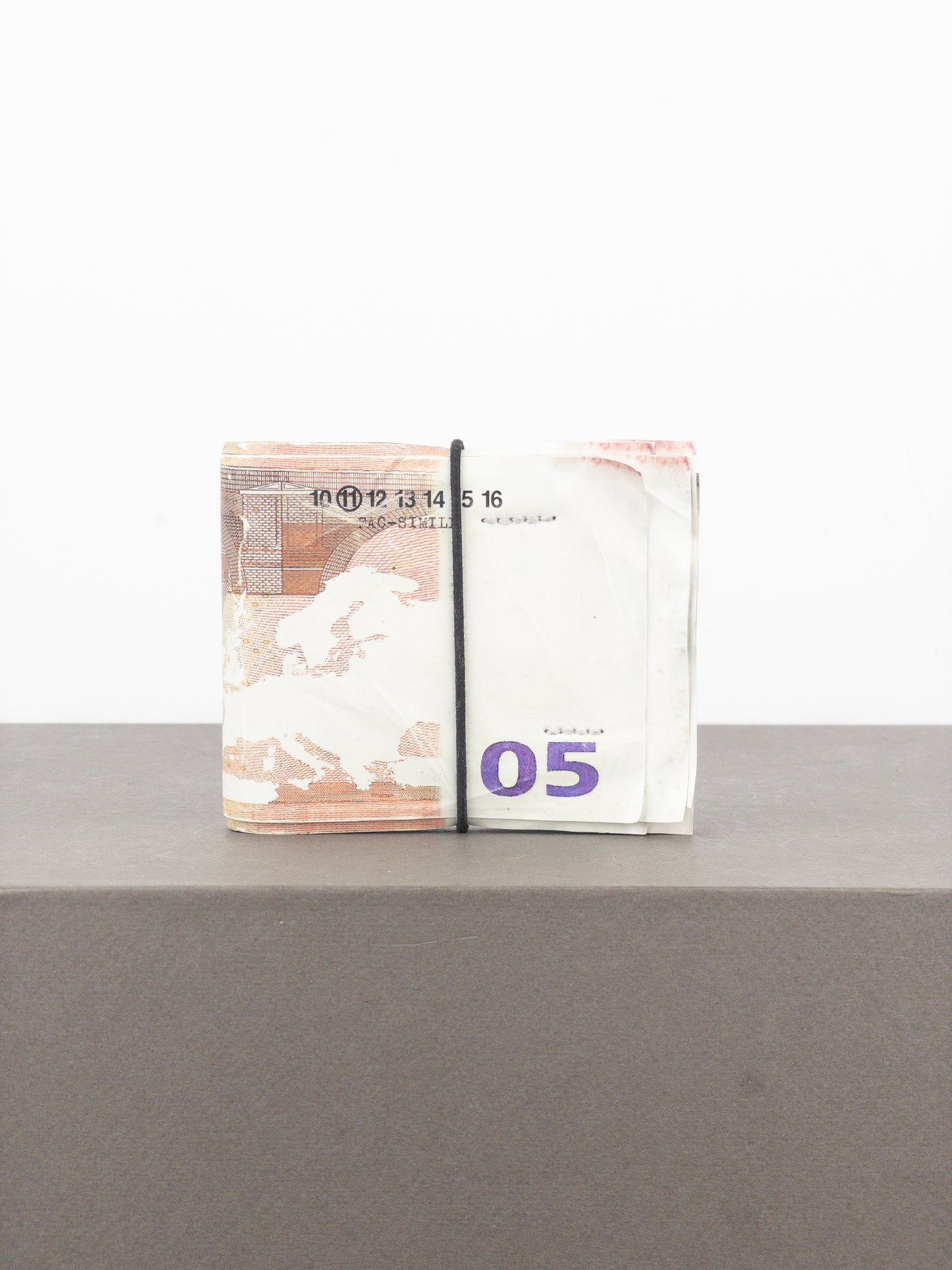 Maison Margiela SS08 Artisanal '05 Euro Bills' Bifold Wallet