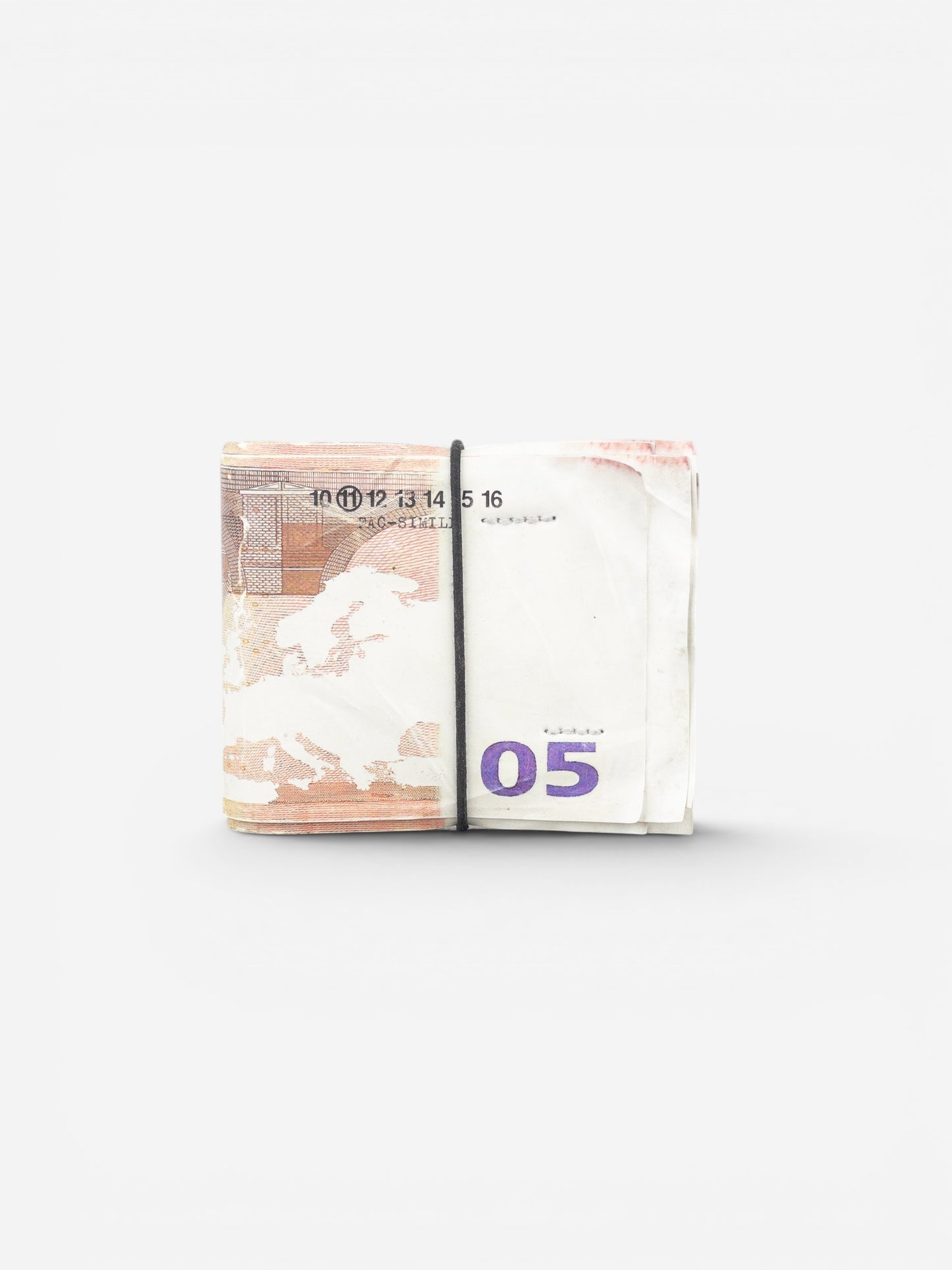 Maison Margiela SS08 Artisanal '05 Euro Bills' Bifold Wallet – photo 2