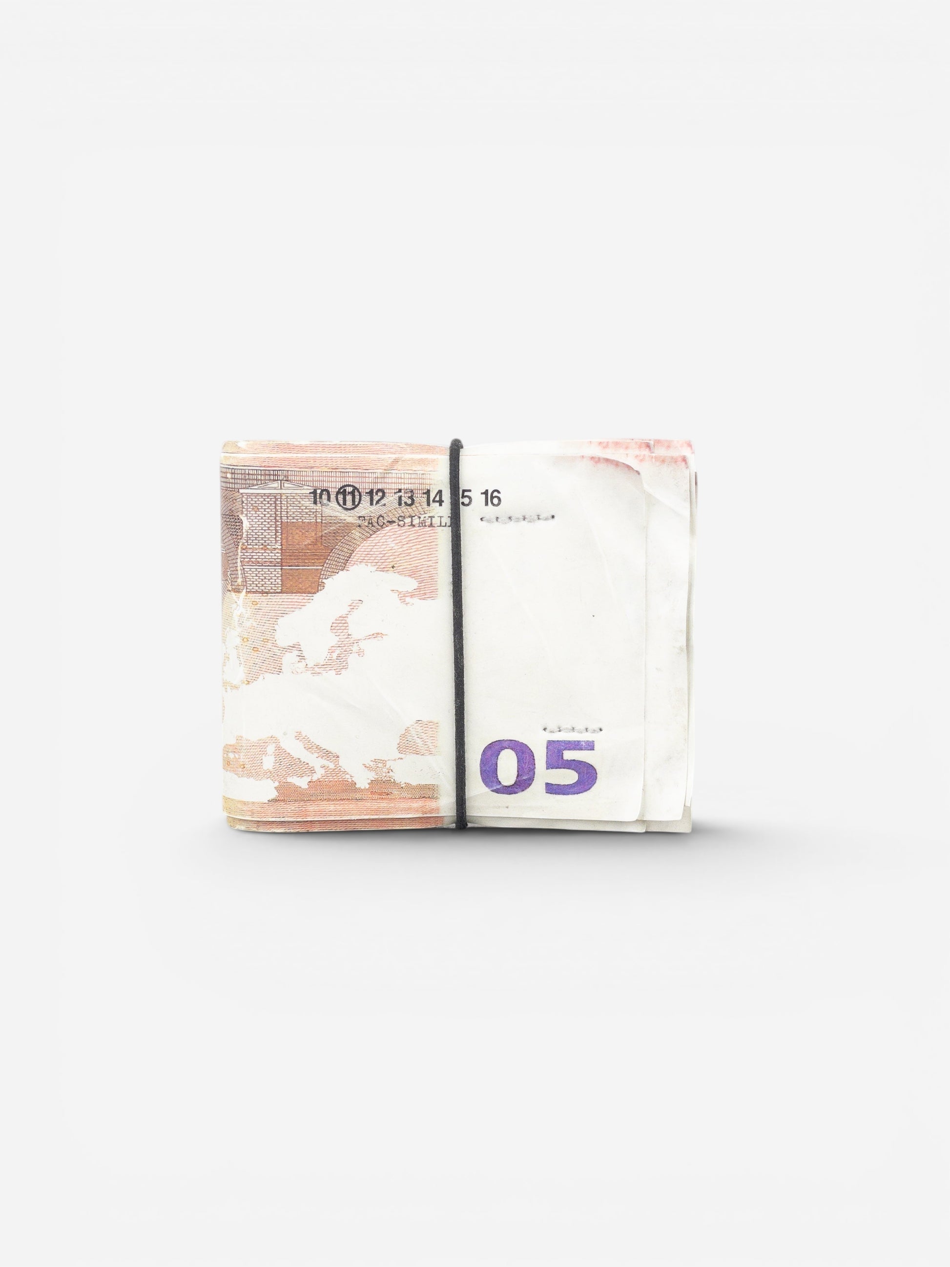 Maison Margiela SS08 Artisanal '05 Euro Bills' Bifold Wallet – photo 2