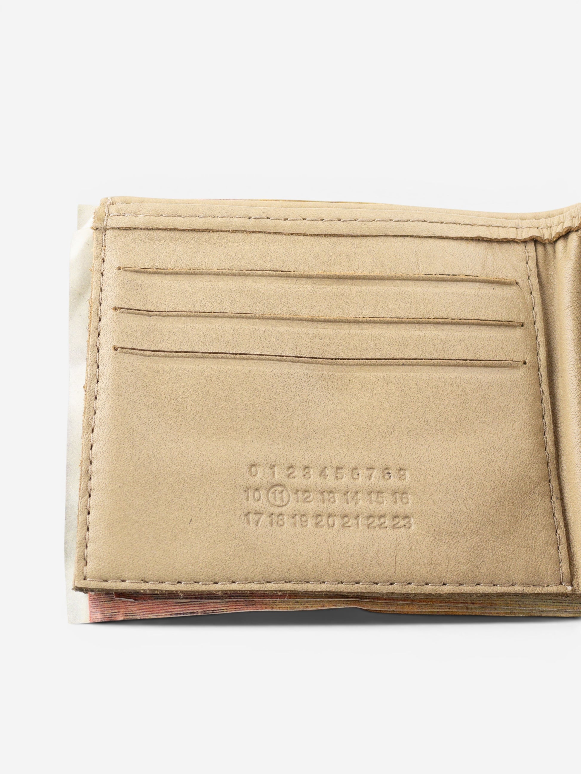 Maison Margiela SS08 Artisanal '05 Euro Bills' Bifold Wallet – photo 9