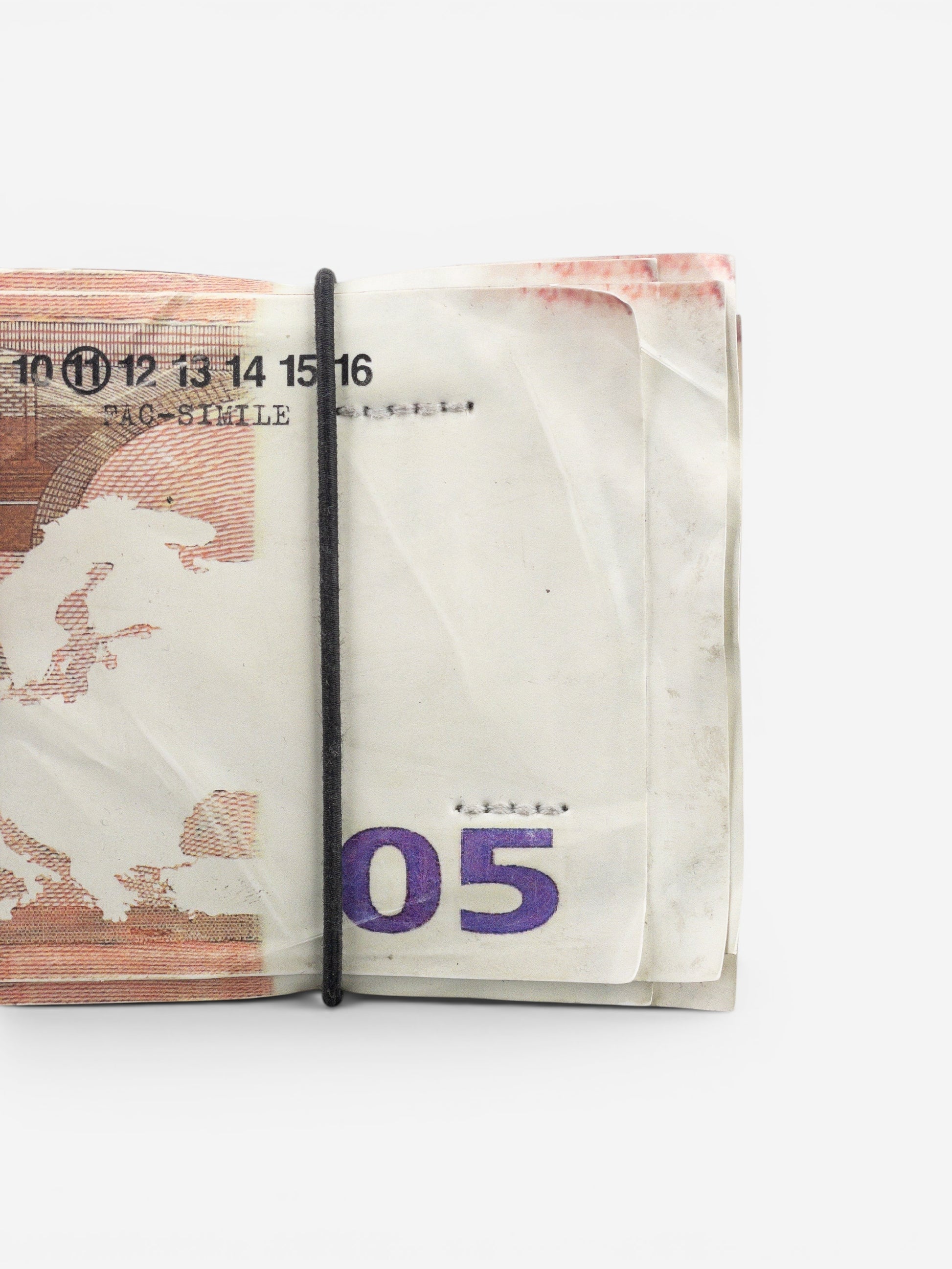 Maison Margiela SS08 Artisanal '05 Euro Bills' Bifold Wallet – photo 11