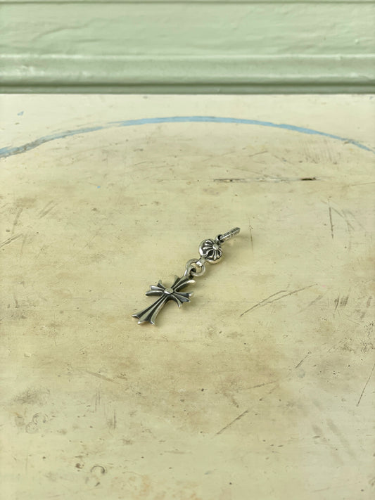 Chrome Hearts Tiny Cross Crossball Pendant