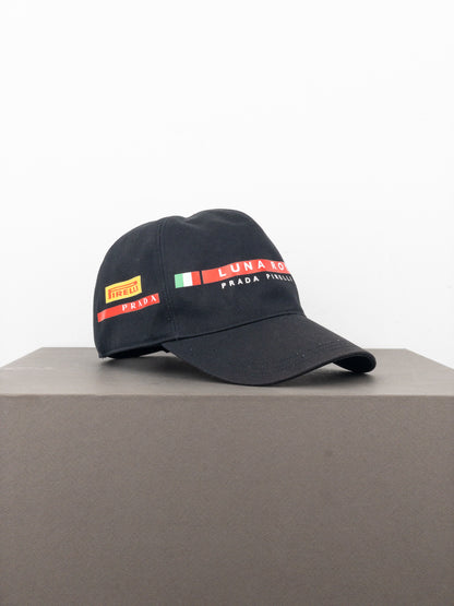 Prada Luna Rossa 2023 American Cup Sailing Baseball Cap Black