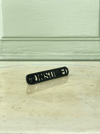 Raf Simons SS03 CONSUMED Consumed Metal Pin