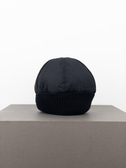 Prada 2000s Linea Rossa Red Tab Technical Hybrid Beanie