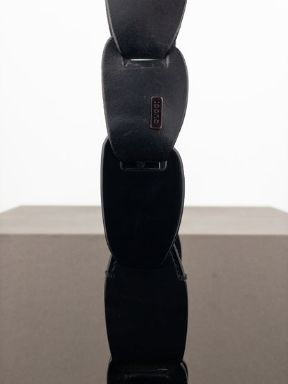 Gucci by Tom Ford SS97 Leather Chain Belt