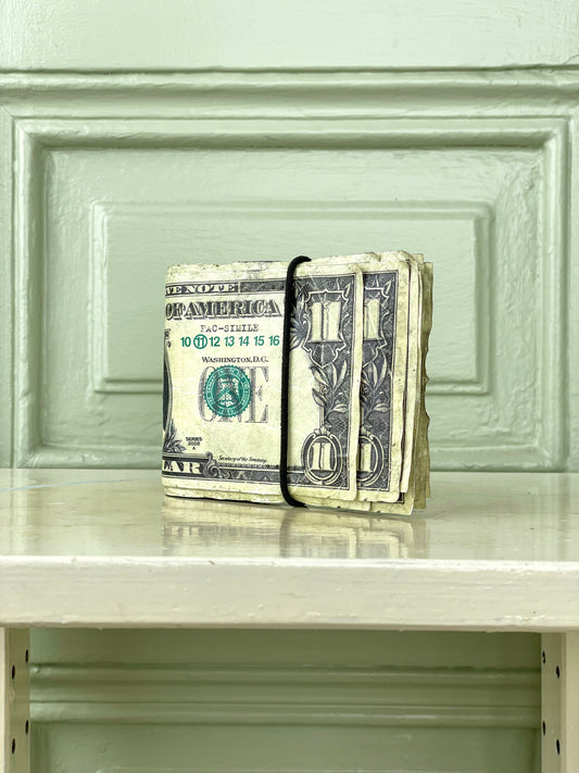 Maison Margiela SS08 Artisanal `$11 Dollar Bills´ Bifold Wallet