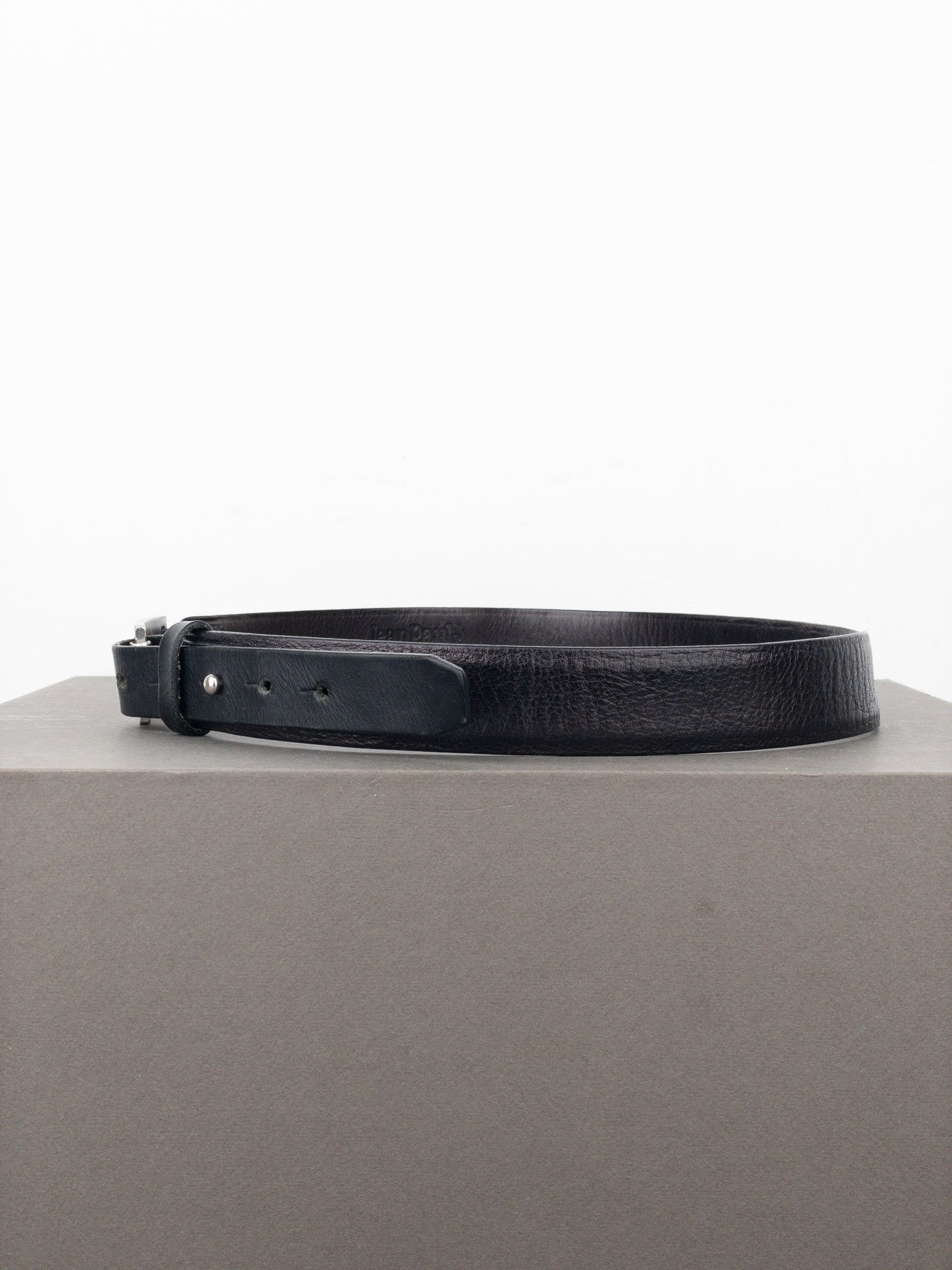 Jean Paul Gaultier 1990s Logo Buckle Belt