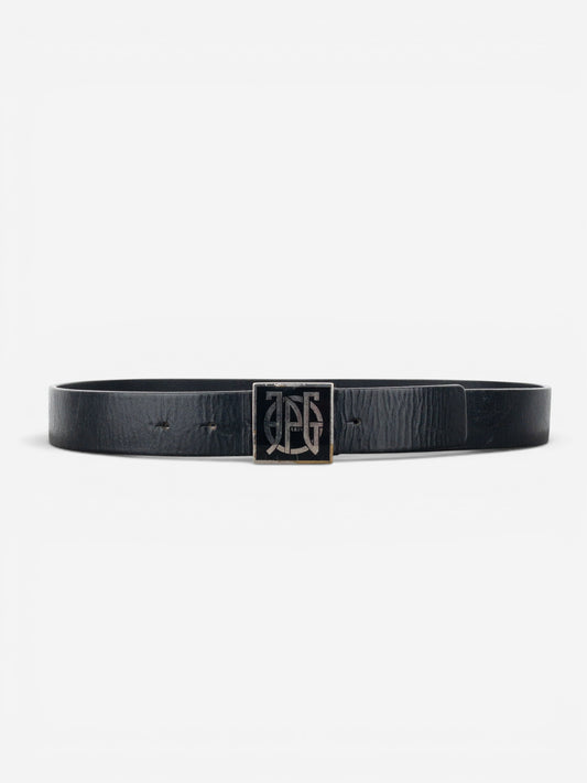Jean Paul Gaultier 90s Logo Buckle Belt