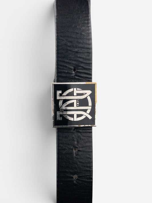 Jean Paul Gaultier 90s Logo Buckle Belt – photo 5