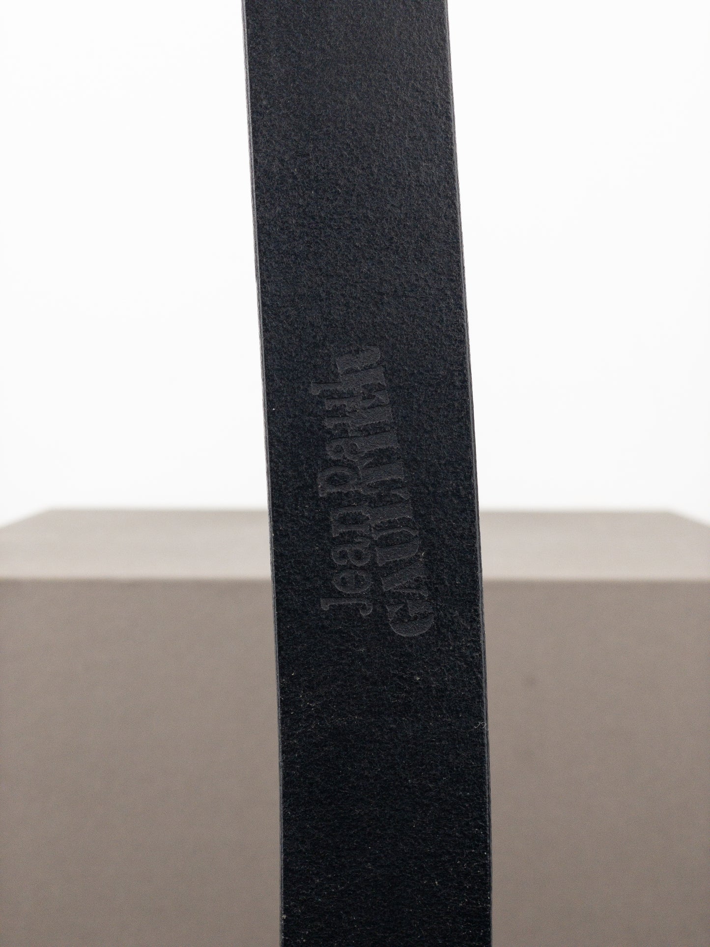 Jean Paul Gaultier 90s Logo Buckle Belt