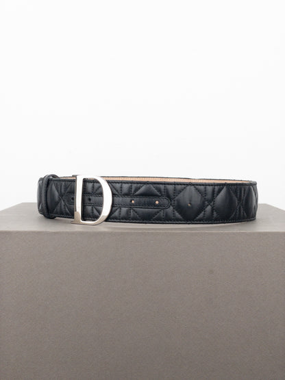Dior ‘Lady Dior’ Leather Logo Belt