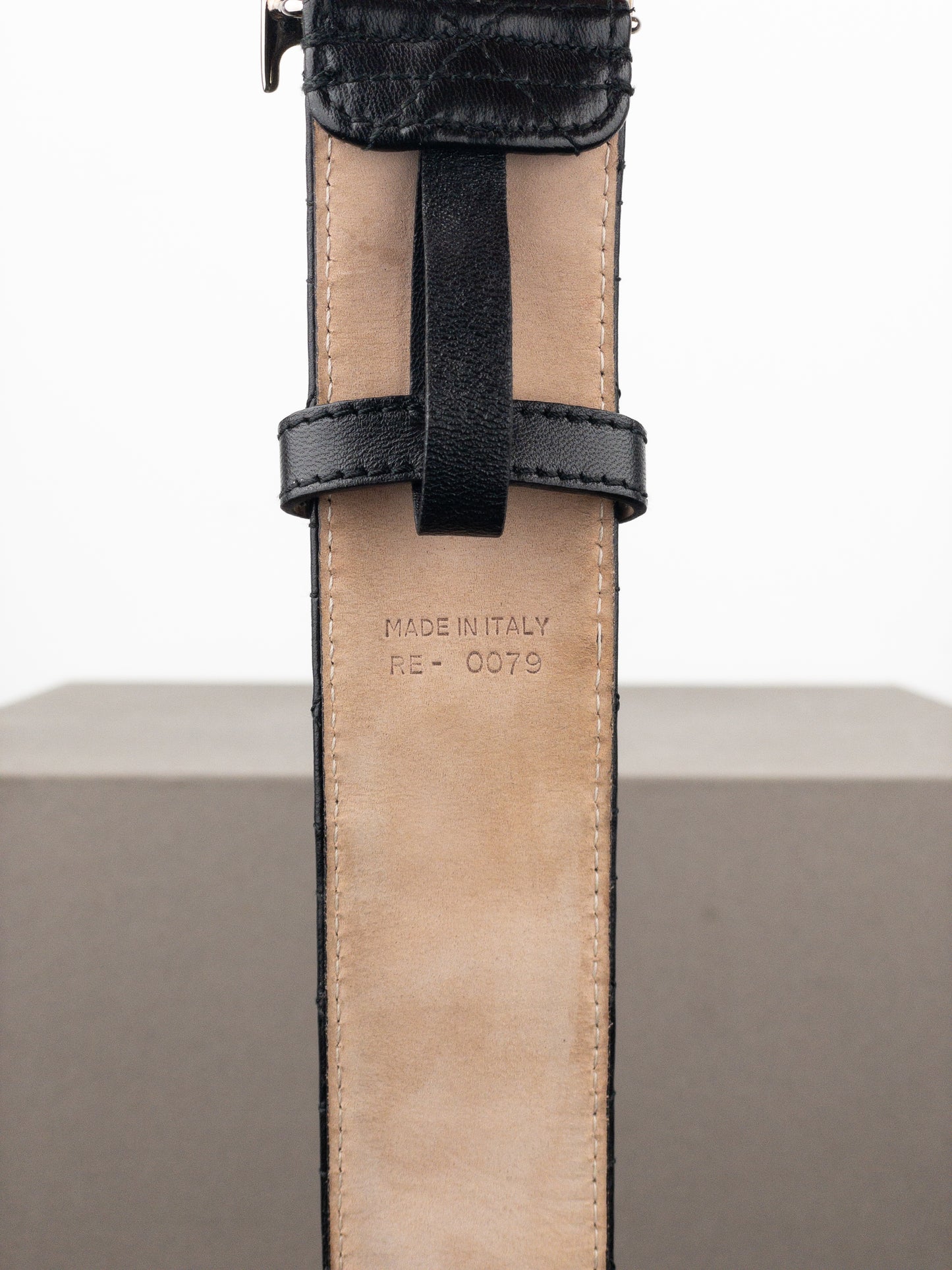 Dior ‘Lady Dior’ Leather Logo Belt