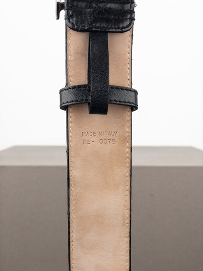 Dior ‘Lady Dior’ Leather Logo Belt