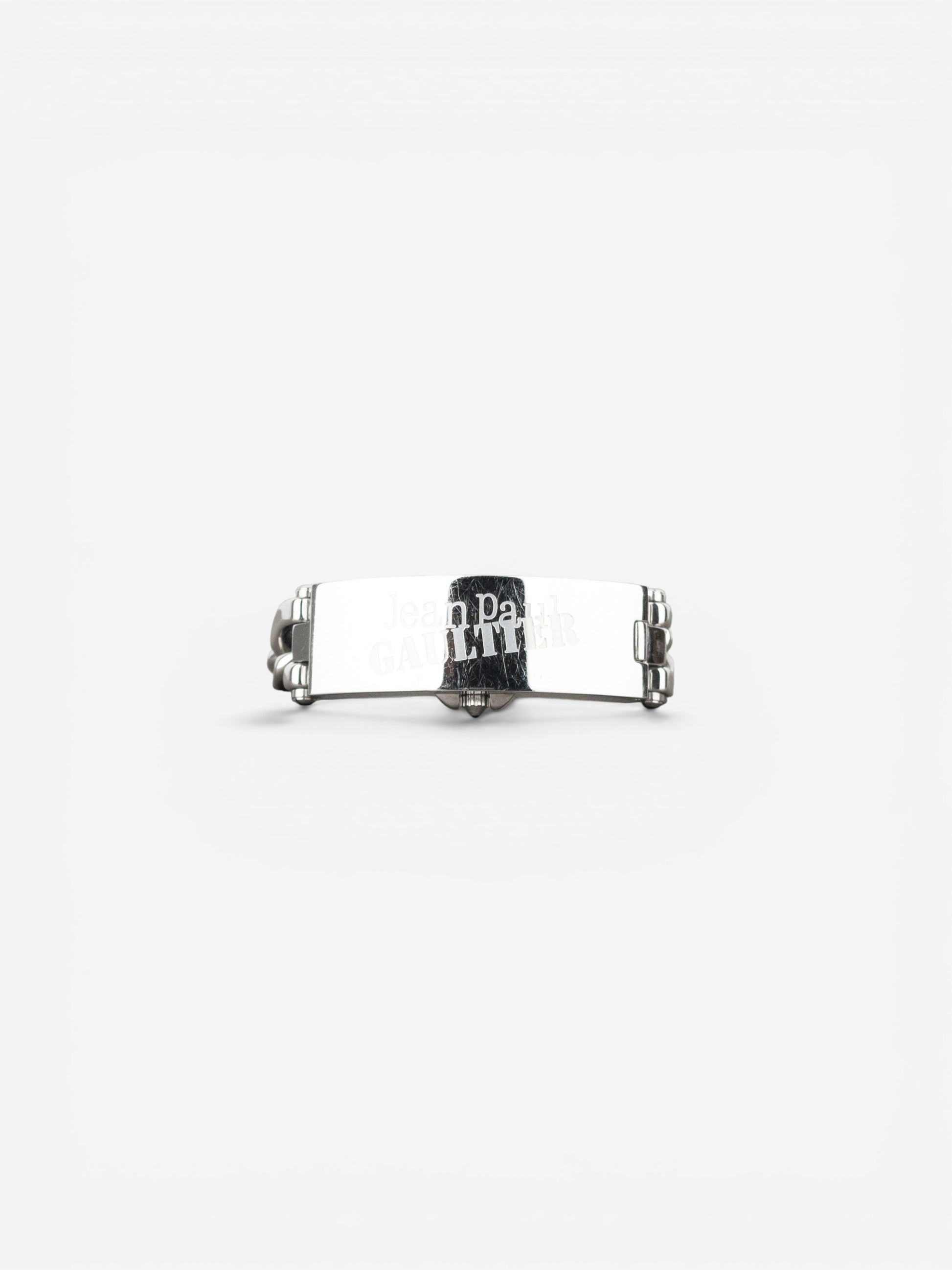 Jean Paul Gaultier 1990s Cuban Link Wrist Watch