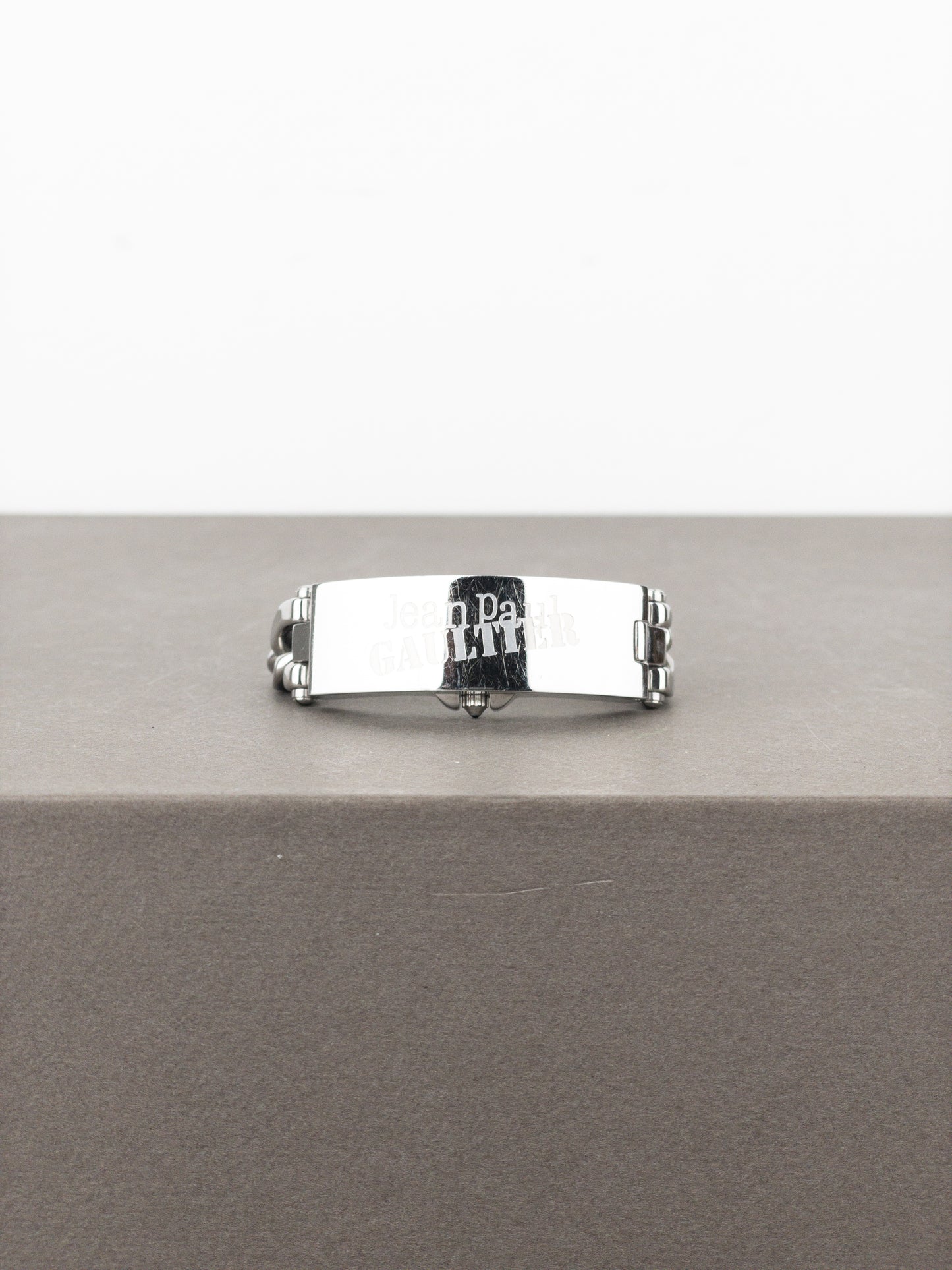 Jean Paul Gaultier 1990s Cuban Link Wrist Watch