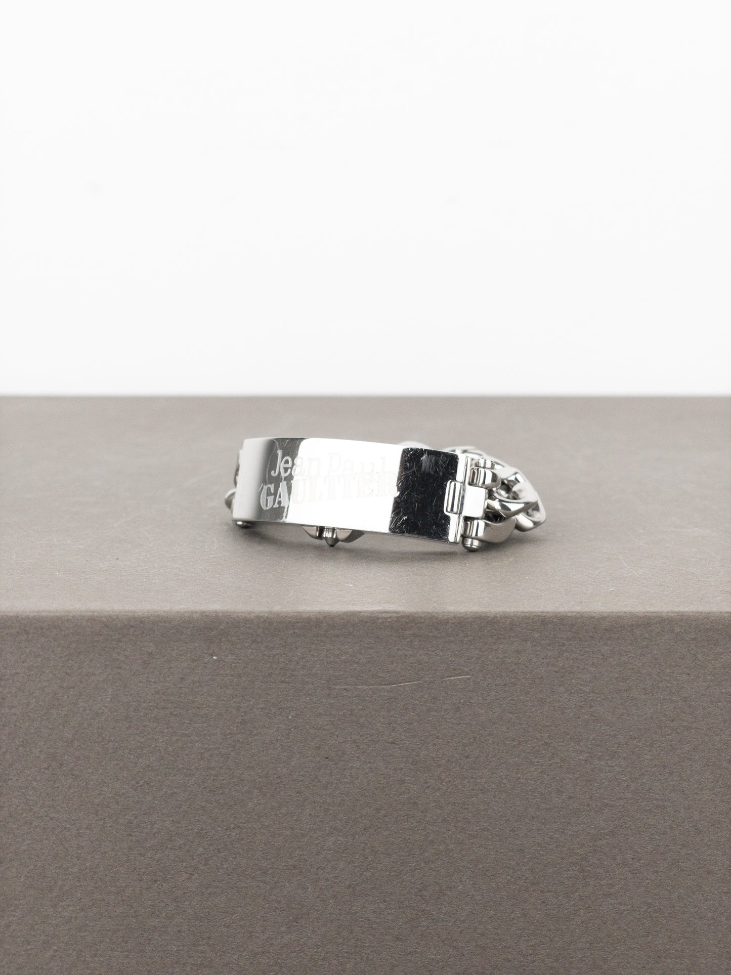 Jean Paul Gaultier 1990s Cuban Link Wrist Watch