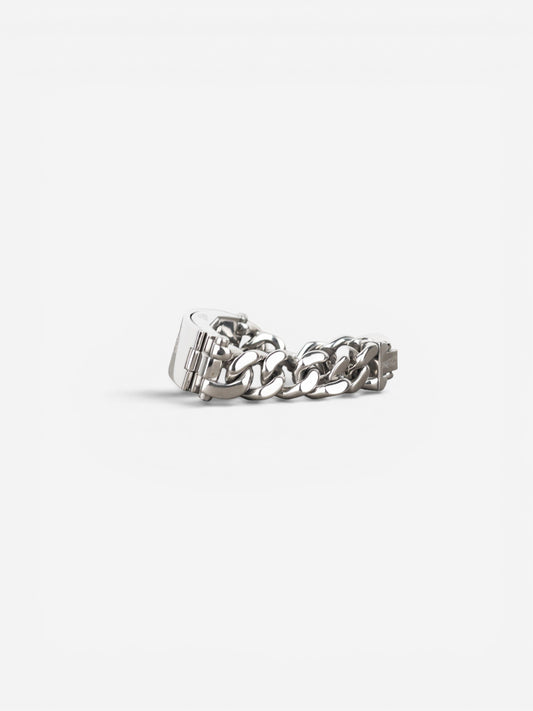 Jean Paul Gaultier 1990s Cuban Link Wrist Watch – photo 3
