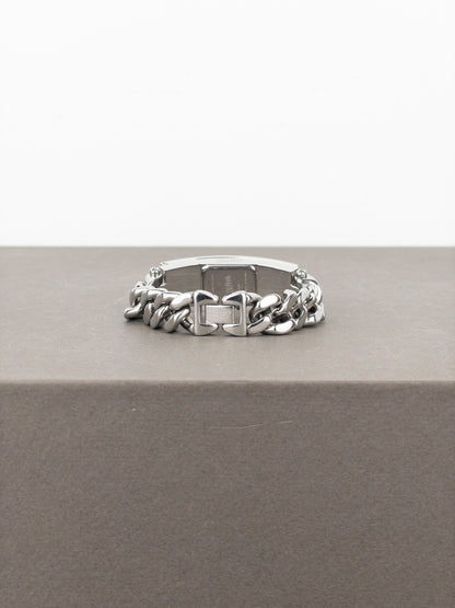 Jean Paul Gaultier 1990s Cuban Link Wrist Watch